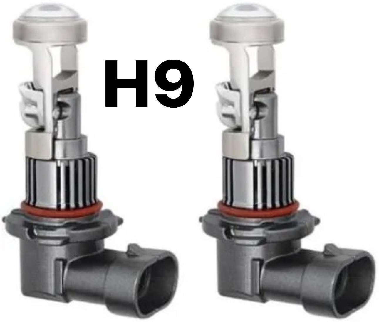 Set Două Becuri Led Cu Ventilator Mic H8,H9,H11,H16 Cu Lupă 280W/28000Lm - imagine 2