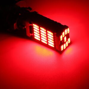Led T15-W16W - 4040 Cu Radiator MSX Turbo + 45 SMD-uri  Culoare Roșiei