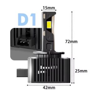 Set Două Becuri Led D1S 180W/23000/6000K
