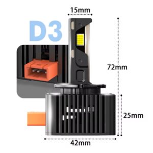 Set Două Becuri Led D3S 180W/23000Lm/6000k