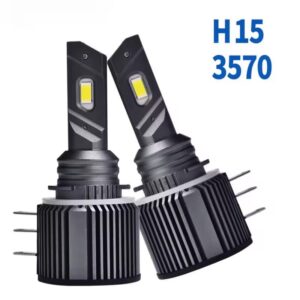 Set Două Becuri Led H15 380W/36000Lm/ 6000k