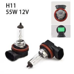 Set Două Becuri Halogen H11 Omologate RAR